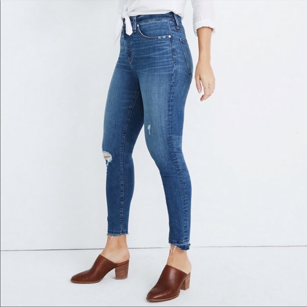 🦋 Madewell Curvy High-Rise Skinny Jeans